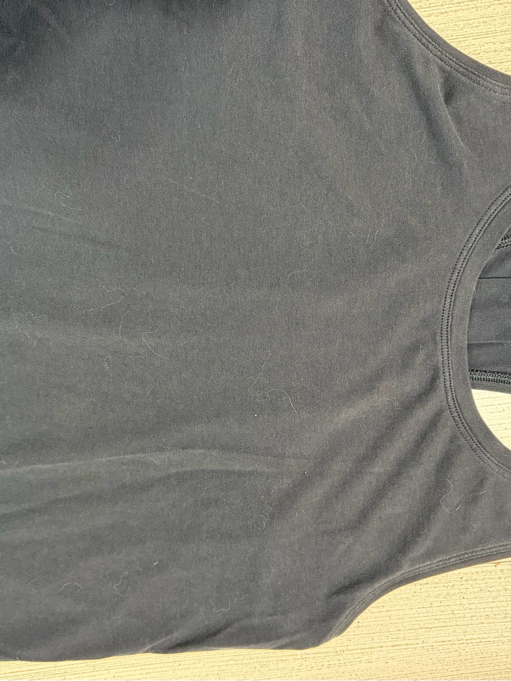 lululemon athletica Black Racerback Tank Top